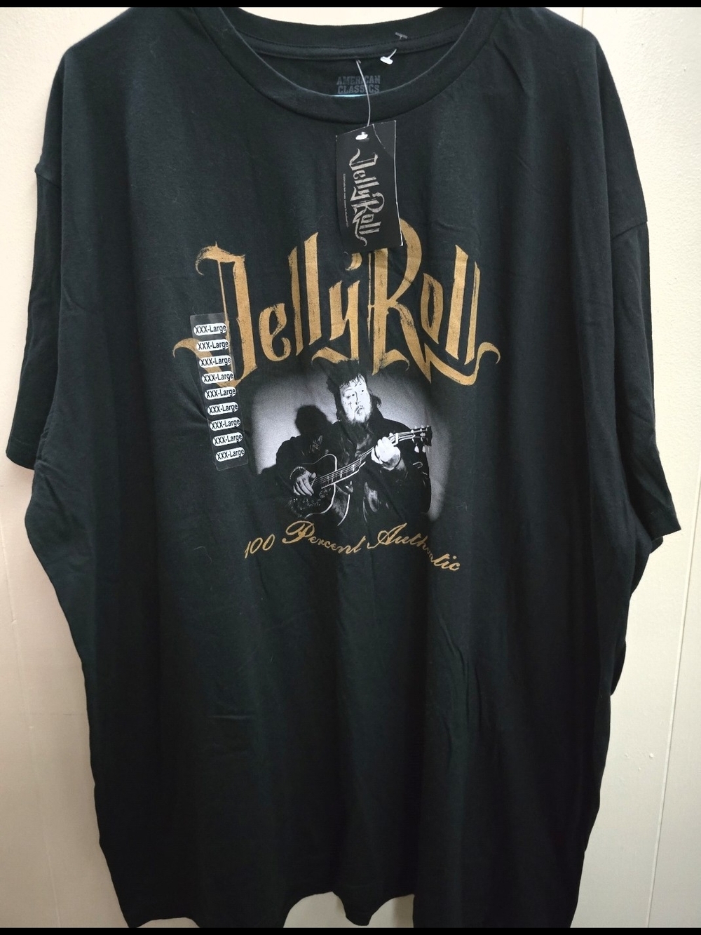 New Jelly Roll Black Graphic Tee Mens Size 3XL